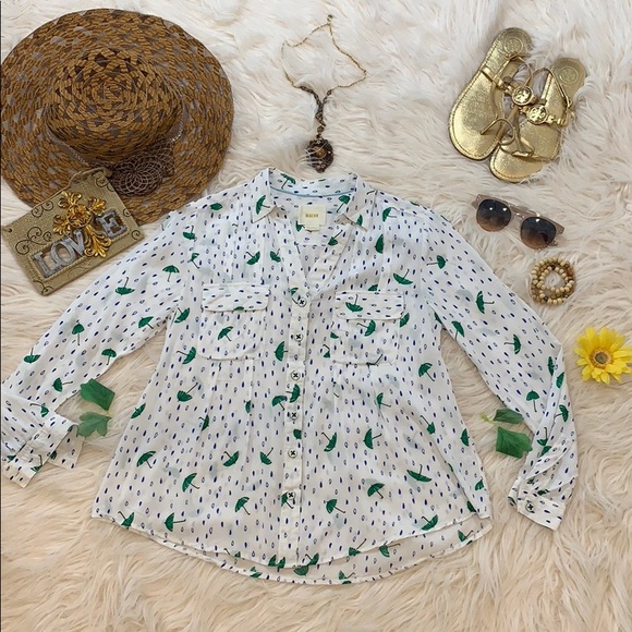 Anthropologie Maeve Top-a8 - Picture 2 of 8